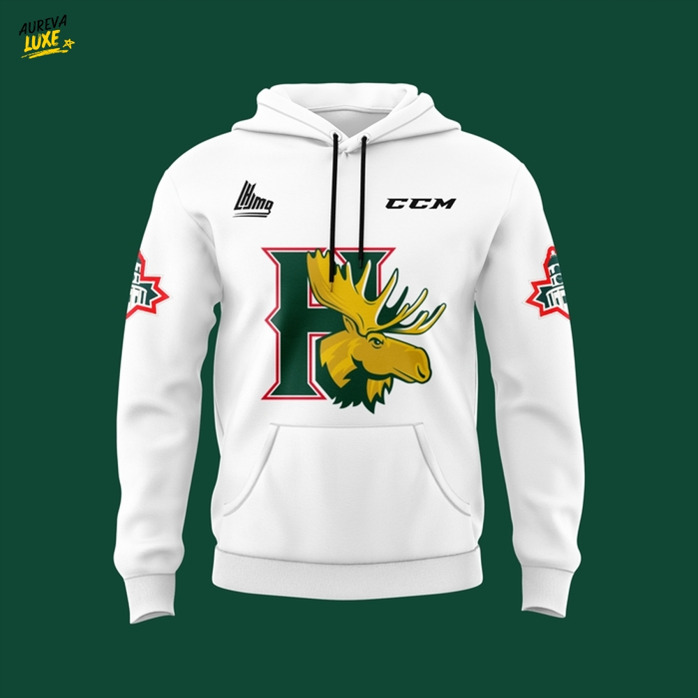 Halifax Mooseheads "Go Moose Go" Special New Hoodie Halifax Mooseheads "Go Moose Go" Special New Hoodie