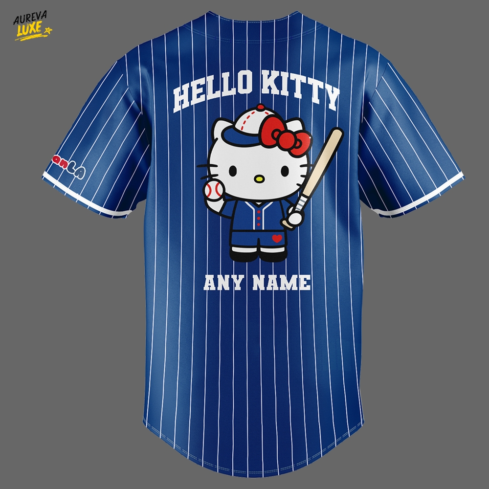 Hello Kitty Blue Baseball Jersey - Special Edition Hello Kitty Blue Baseball Jersey - Special Edition