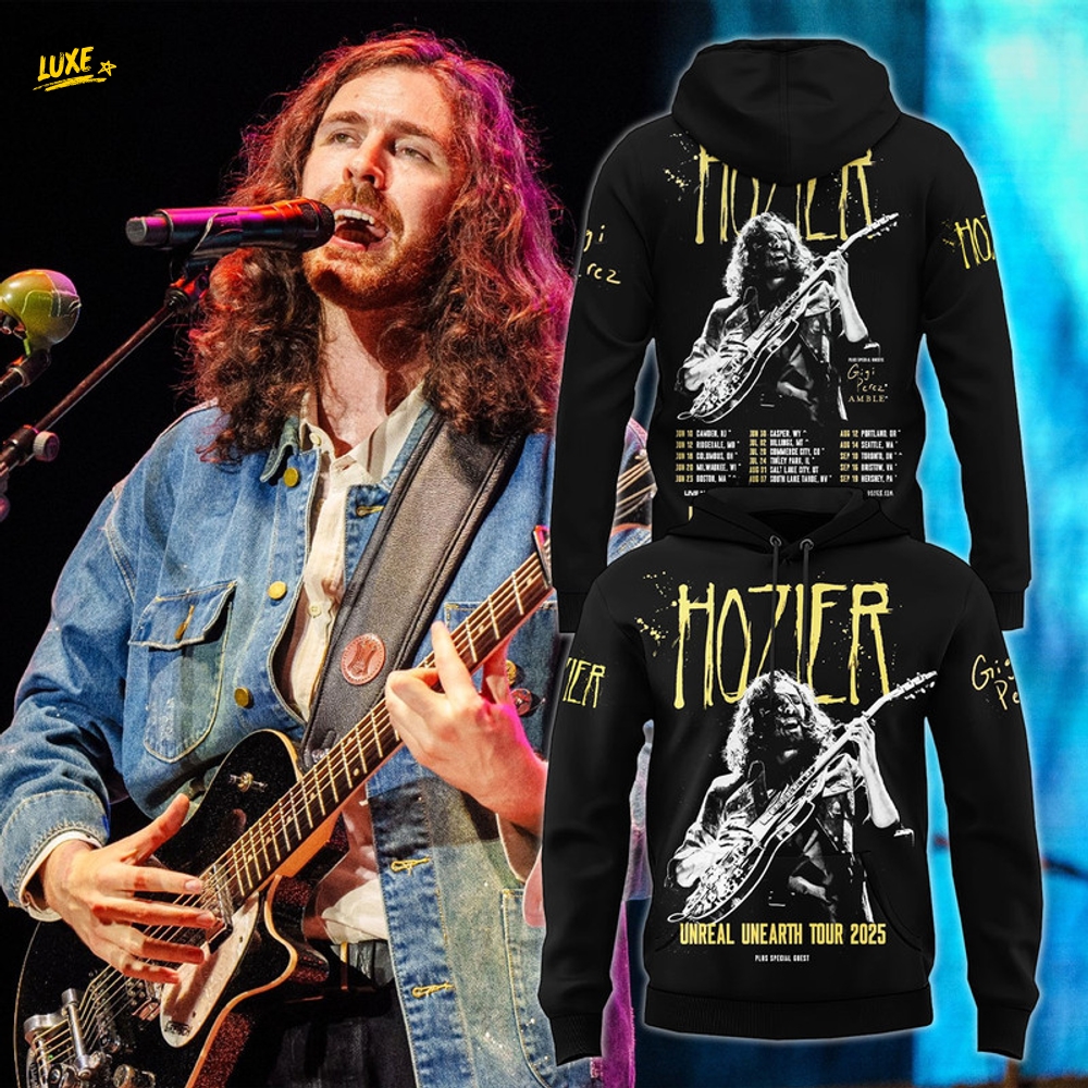 Hozier Unreal Unearth Tour 2025 Limited Edition Hoodie Hozier Unreal Unearth Tour 2025 Limited Edition Hoodie