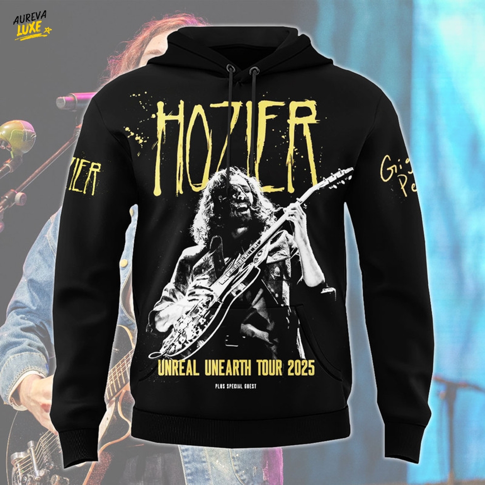 Hozier Unreal Unearth Tour 2025 Limited Edition Hoodie Hozier Unreal Unearth Tour 2025 Limited Edition Hoodie