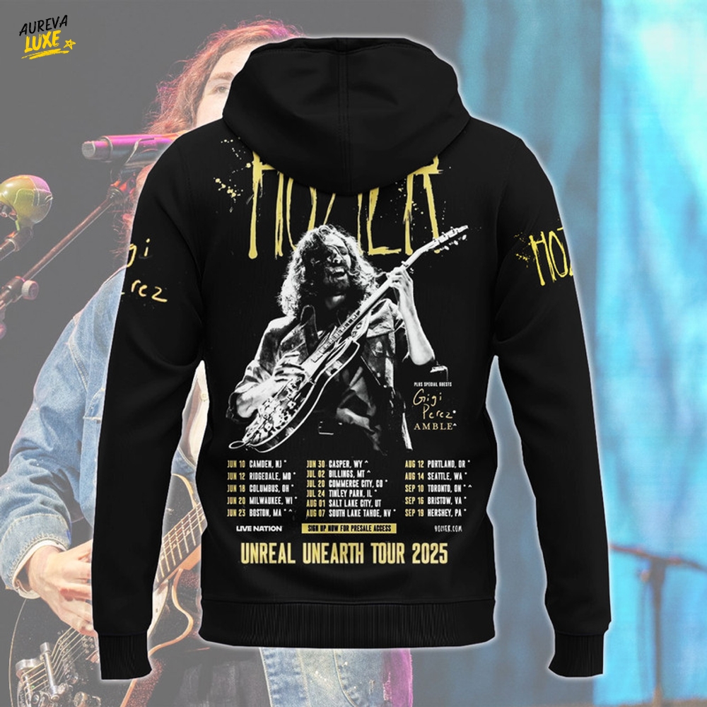 Hozier Unreal Unearth Tour 2025 Limited Edition Hoodie Hozier Unreal Unearth Tour 2025 Limited Edition Hoodie