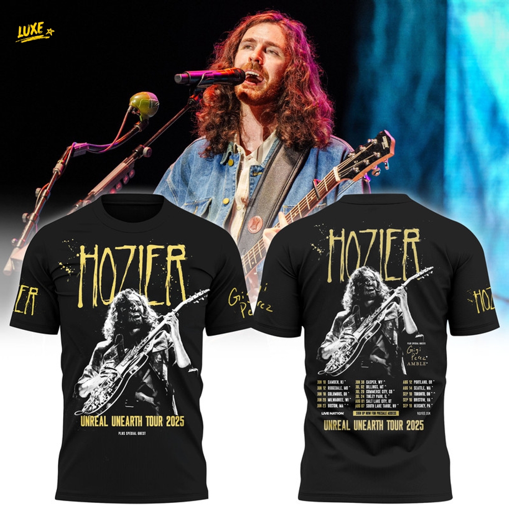 Hozier Unreal Unearth Tour 2025 Premium Shirt Hozier Unreal Unearth Tour 2025 Premium Shirt