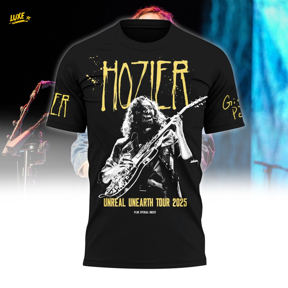 Hozier Unreal Unearth Tour 2025 Premium Shirt Hozier Unreal Unearth Tour 2025 Premium Shirt