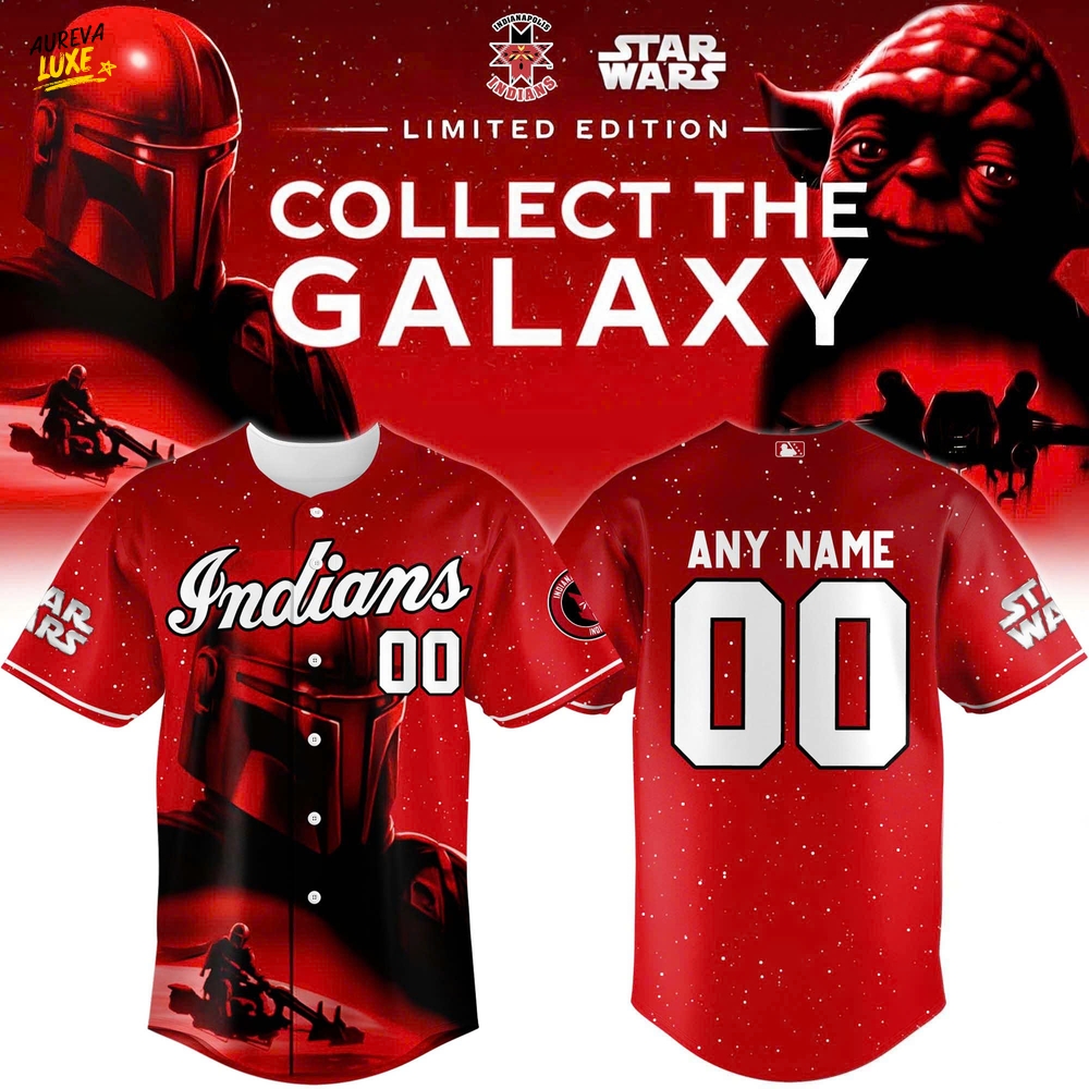 Indianapolis Indians x Star Wars Baseball Jersey 2025 The Mandalorian Indianapolis Indians x Star Wars Baseball Jersey 2025 The Mandalorian