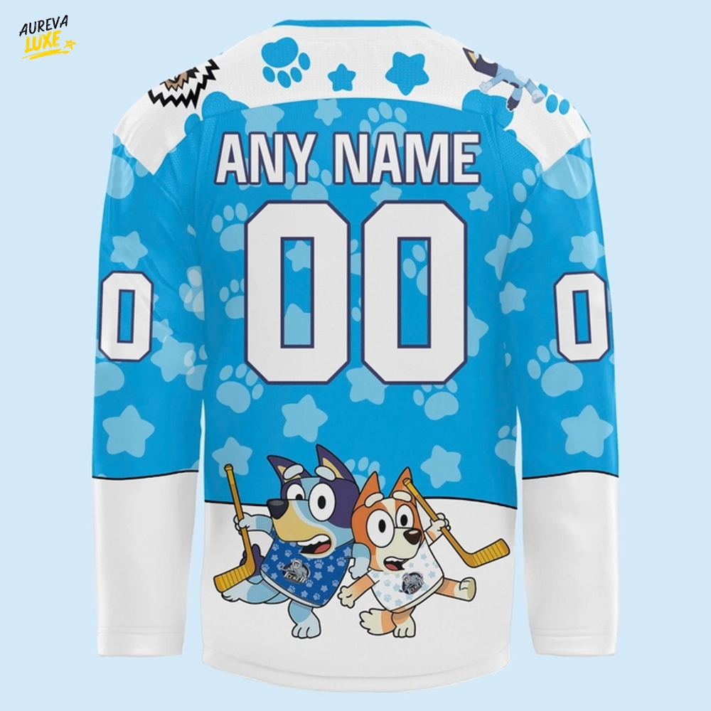 Jacksonville Icemen x Bluey Night Season 2025 Hockey Jersey Jacksonville Icemen x Bluey Night Season 2025 Hockey Jersey