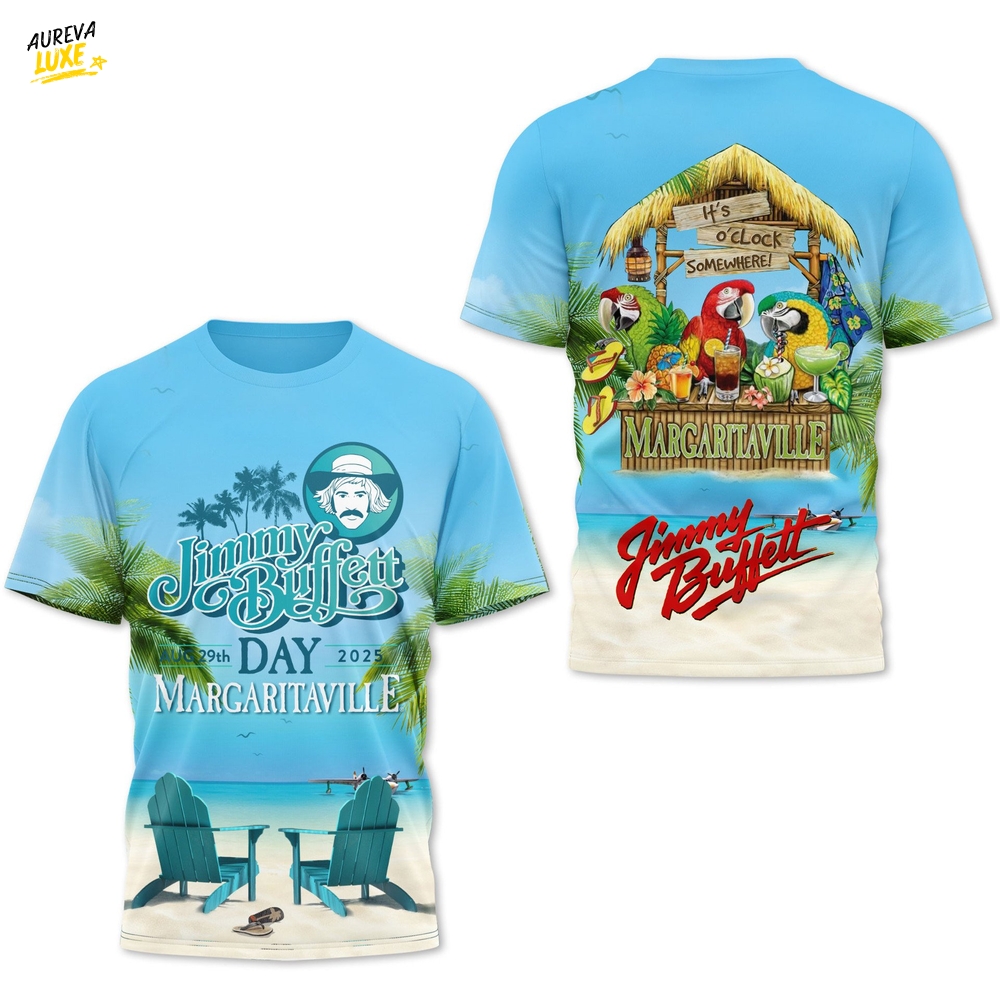 Jimmy Buffett Margaritaville New 2025 Shirt Jimmy Buffett Margaritaville New 2025 Shirt