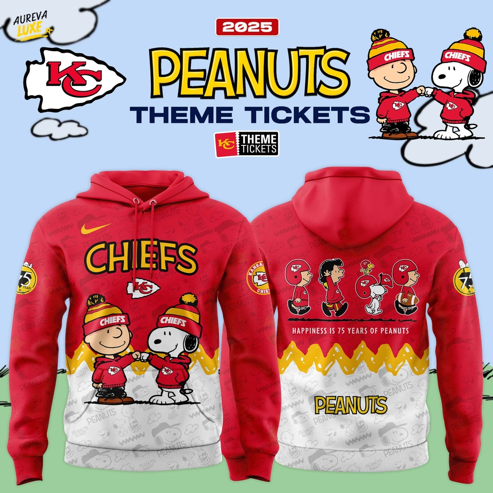 Kansas City Chiefs x Peanuts Limited Edition 2025 Hoodie, Cap Kansas City Chiefs x Peanuts Limited Edition 2025 Hoodie, Cap