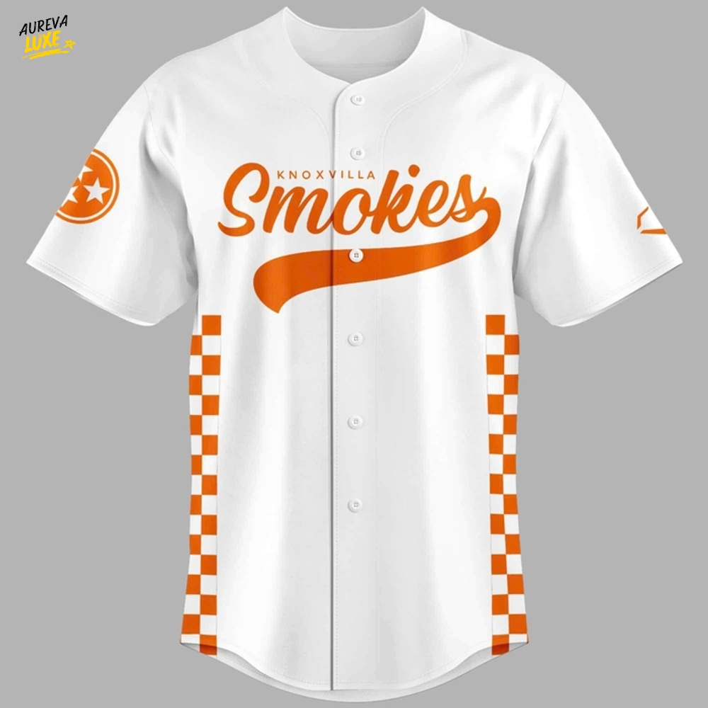 Knoxville Smokies 2025 Tennessee Night Special Baseball Jersey Knoxville Smokies 2025 Tennessee Night Special Baseball Jersey