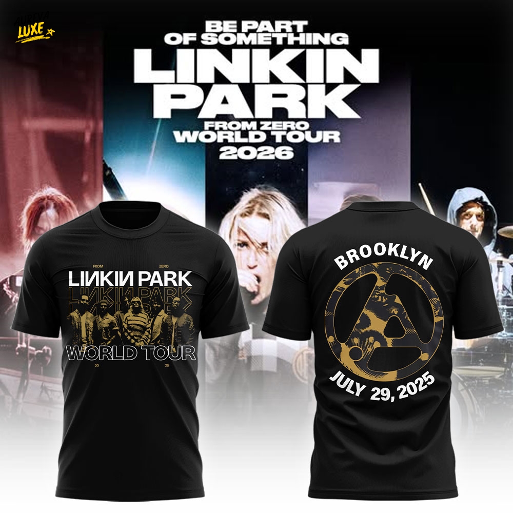 Linkin Park From Zero World Tour x Brooklyn Limited Shirt Linkin Park From Zero World Tour x Brooklyn Limited Shirt