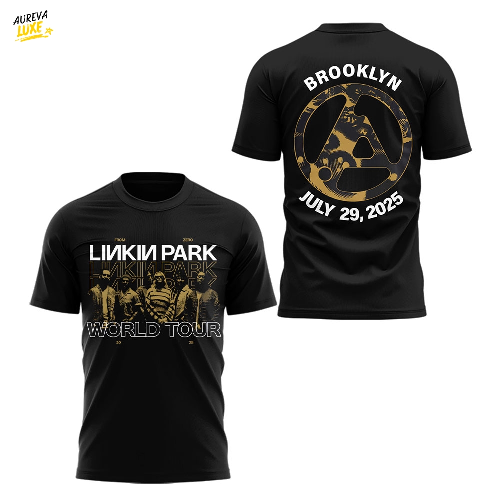 Linkin Park From Zero World Tour x Brooklyn Limited Shirt Linkin Park From Zero World Tour x Brooklyn Limited Shirt