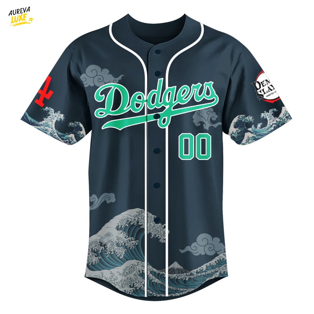 Los Angeles Dodgers x Demon Slayer 2025 Limited Edition Jersey Los Angeles Dodgers x Demon Slayer 2025 Limited Edition Jersey