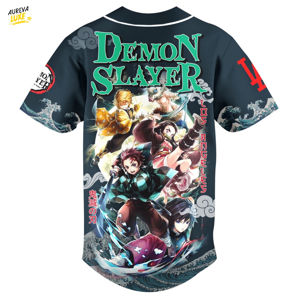 Los Angeles Dodgers x Demon Slayer 2025 Limited Edition Jersey Los Angeles Dodgers x Demon Slayer 2025 Limited Edition Jersey