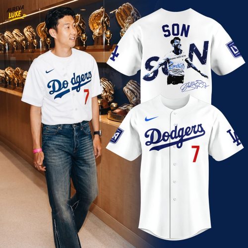 Los Angeles Dodgers x Son Heung-Min Limited Edition Baseball Jersey