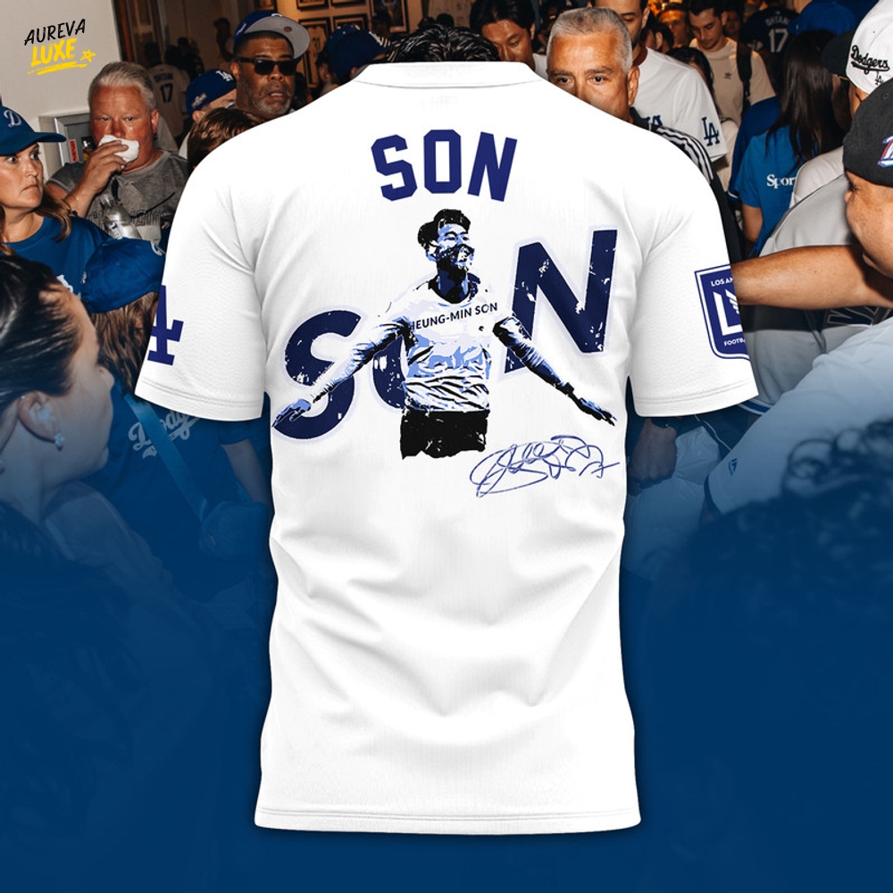 Los Angeles Dodgers x Son Heung-Min Limited Edition Shirt Los Angeles Dodgers x Son Heung-Min Limited Edition Shirt