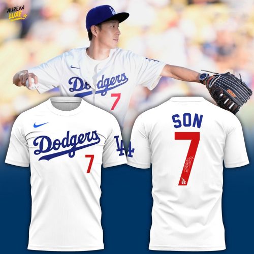 Los Angeles Dodgers x Son Heung-Min New 2025 Shirt