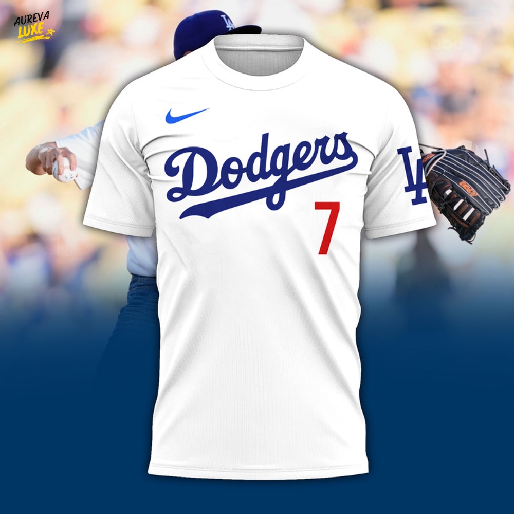 Los Angeles Dodgers x Son Heung-Min New 2025 Shirt Los Angeles Dodgers x Son Heung-Min New 2025 Shirt