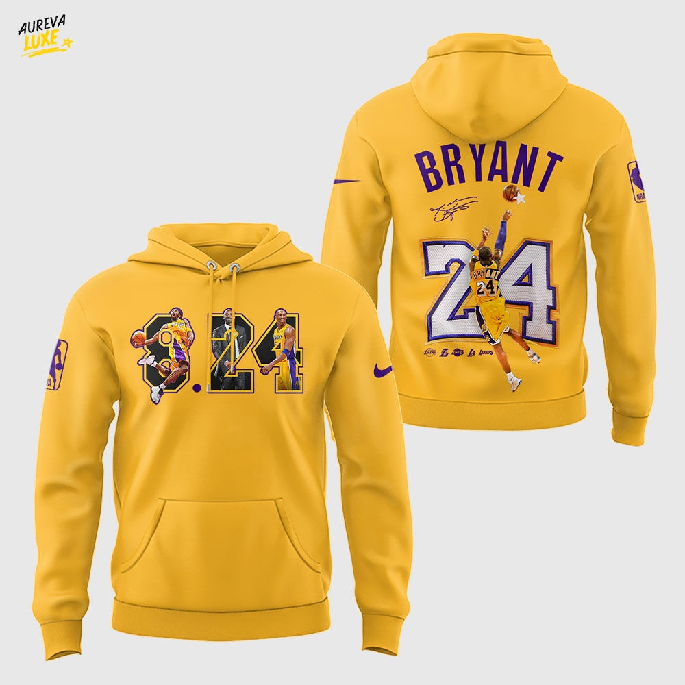 Los Angeles Lakers Happy Kobe Day 2025 Hoodie Set Los Angeles Lakers Happy Kobe Day 2025 Hoodie Set