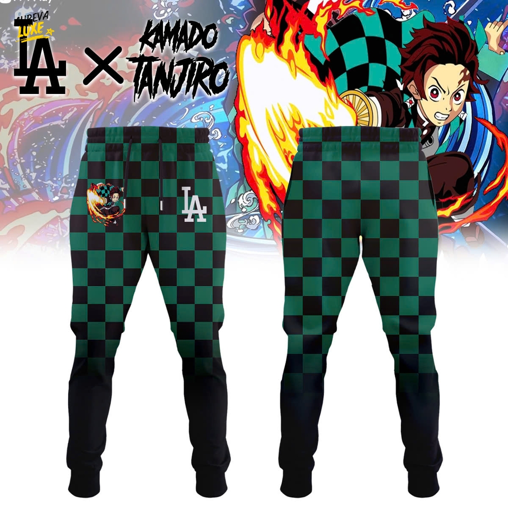 Los Angeles vs Demon slayer Kamado Tanjiro JERSEY Los Angeles vs Demon slayer Kamado Tanjiro JERSEY