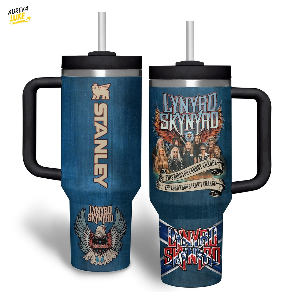 Lynyrd Skynyrd Stanley Tumbler Cup Lynyrd Skynyrd Stanley Tumbler Cup