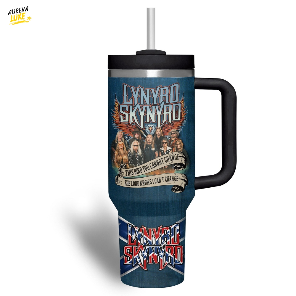 Lynyrd Skynyrd Stanley Tumbler Cup Lynyrd Skynyrd Stanley Tumbler Cup