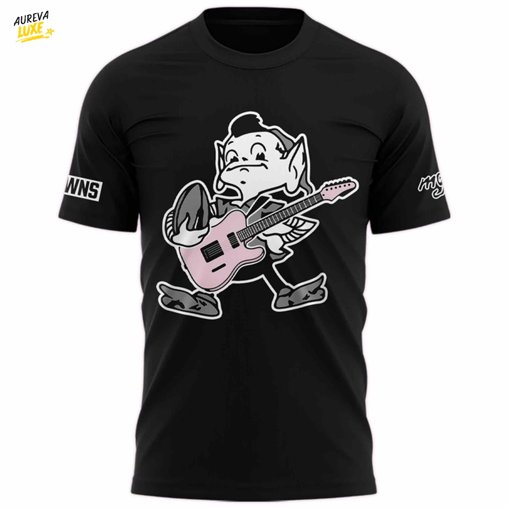 Machine Gun Kelly x Cleveland Special Black Tee Machine Gun Kelly x Cleveland Special Black Tee
