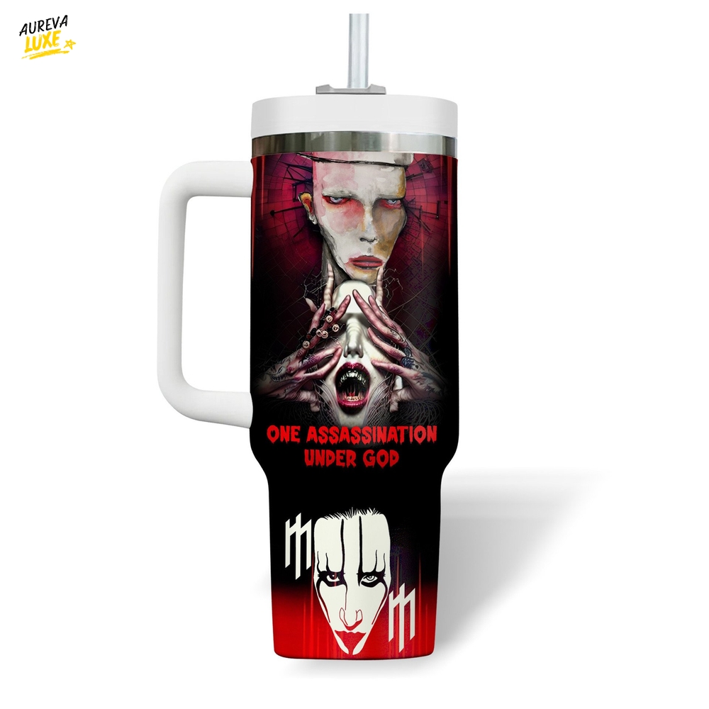 Marilyn Manson Stanley Tumbler Cup Marilyn Manson Stanley Tumbler Cup