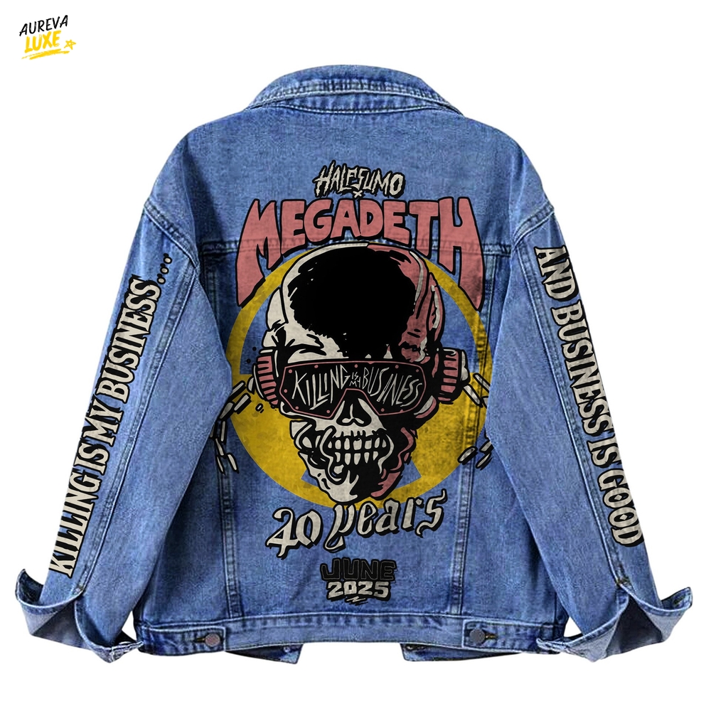 Megadeth Denim Jacket Megadeth Denim Jacket