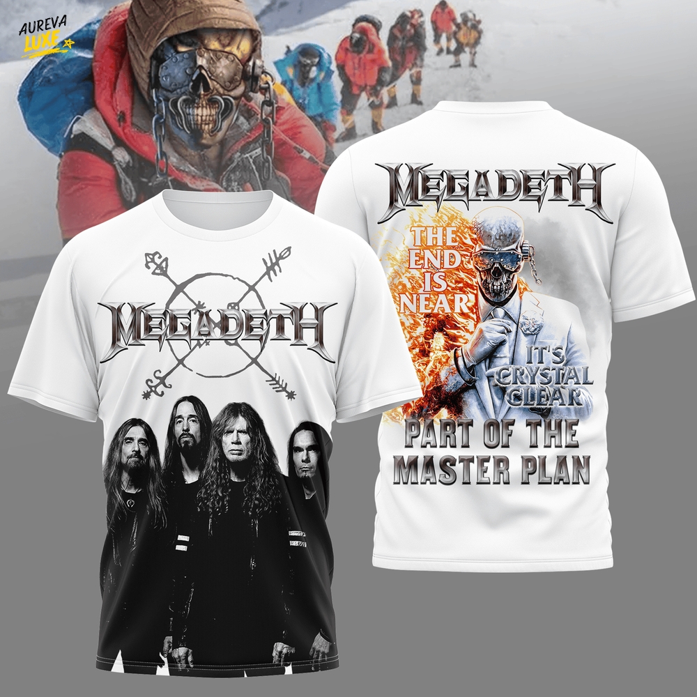 Megadeth The End Is Near 2025 Special Shirt Megadeth The End Is Near 2025 Special Shirt