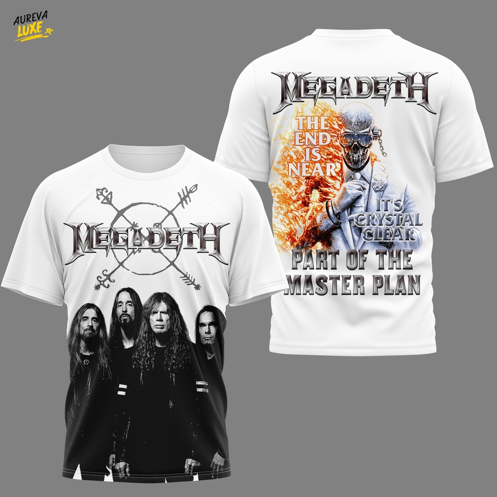 Megadeth The End Is Near 2025 Special Shirt Megadeth The End Is Near 2025 Special Shirt