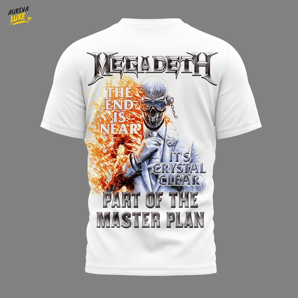 Megadeth The End Is Near 2025 Special Shirt Megadeth The End Is Near 2025 Special Shirt
