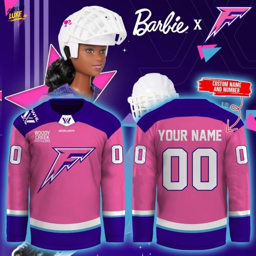Minnesota Frost x Barbie Special Custom Hockey Jersey