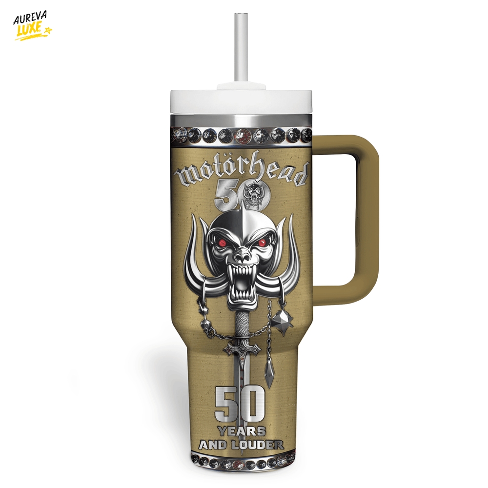 Motorhead Stanley Tumbler Cup Motorhead Stanley Tumbler Cup