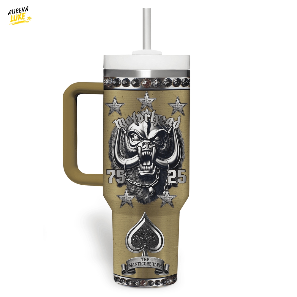 Motorhead Stanley Tumbler Cup Motorhead Stanley Tumbler Cup