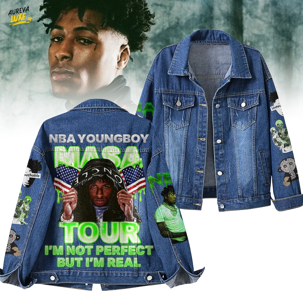 NBA YoungBoy Denim Jacket NBA YoungBoy Denim Jacket