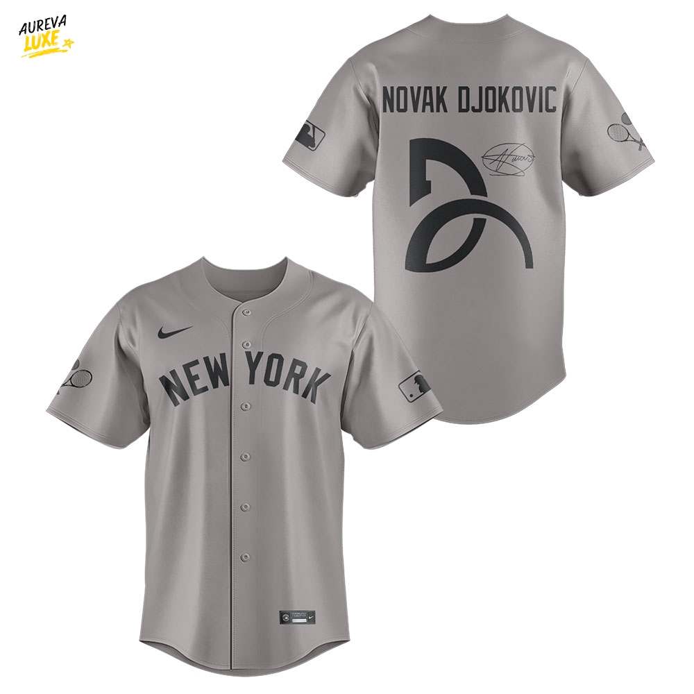 New York Yankees x Novak Djokovic Limited Edition Jersey New York Yankees x Novak Djokovic Limited Edition Jersey