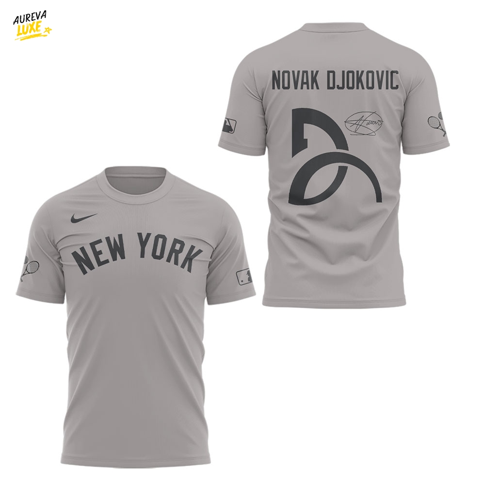 New York Yankees x Novak Djokovic Limited Edition Shirt New York Yankees x Novak Djokovic Limited Edition Shirt