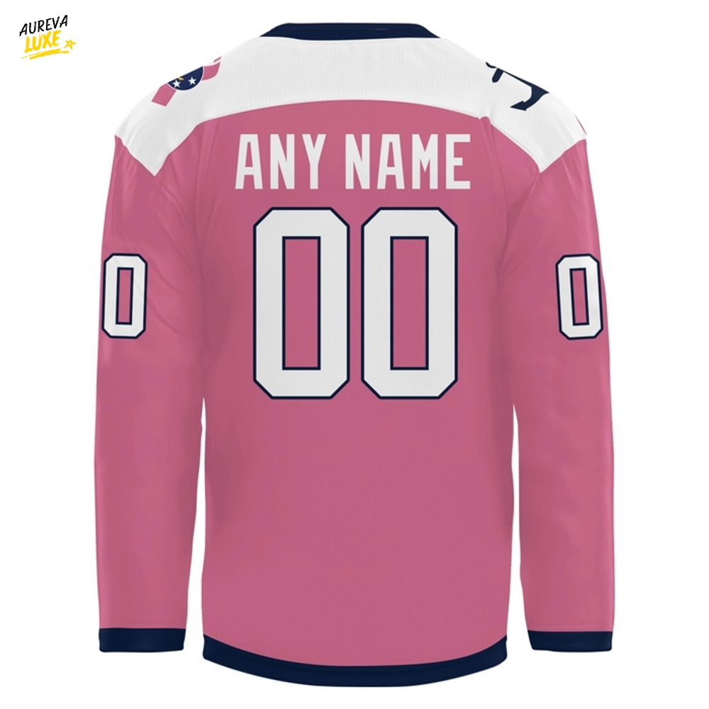 Norfolk Admirals x Hockey Fights Cancer Night 2025 Hockey Jersey Norfolk Admirals x Hockey Fights Cancer Night 2025 Hockey Jersey