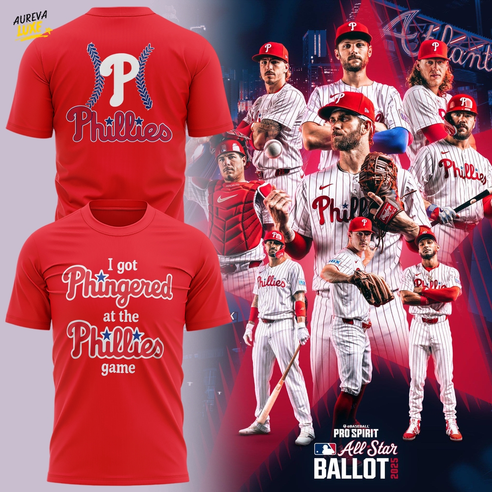 Philadelphia Phillies I Got Phingered at the Phillies Game Shirt Philadelphia Phillies I Got Phingered at the Phillies Game Shirt