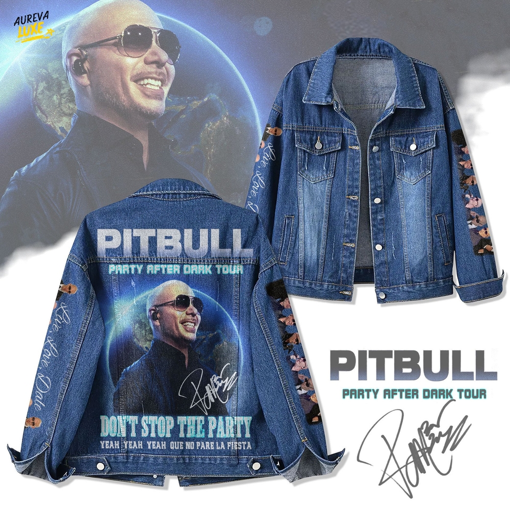 Pitbull Singer Denim Jacket Pitbull Singer Denim Jacket