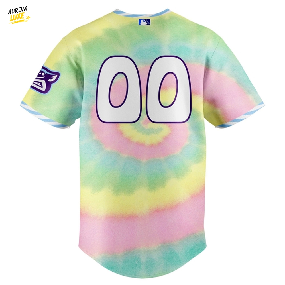Richmond Flying Squirrels 2025 Grateful Dead Night Jersey Richmond Flying Squirrels 2025 Grateful Dead Night Jersey
