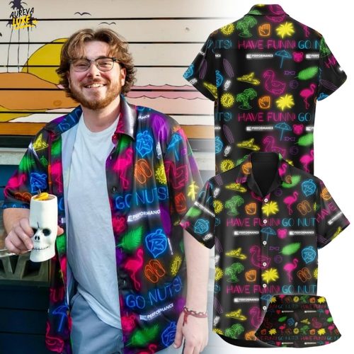Richmond Flying Squirrels Special New Hawaiian Shirt