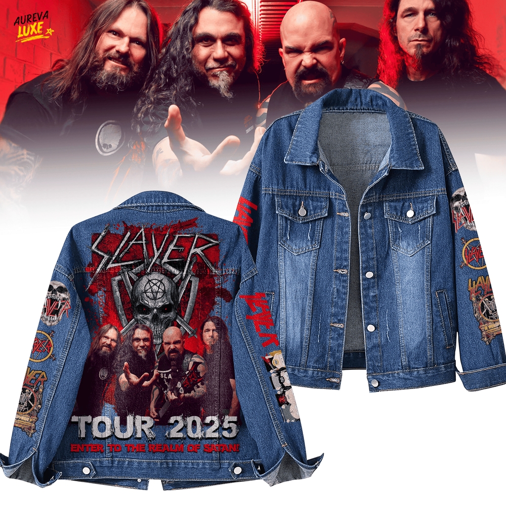 Slayer Band Denim Jacket Slayer Band Denim Jacket