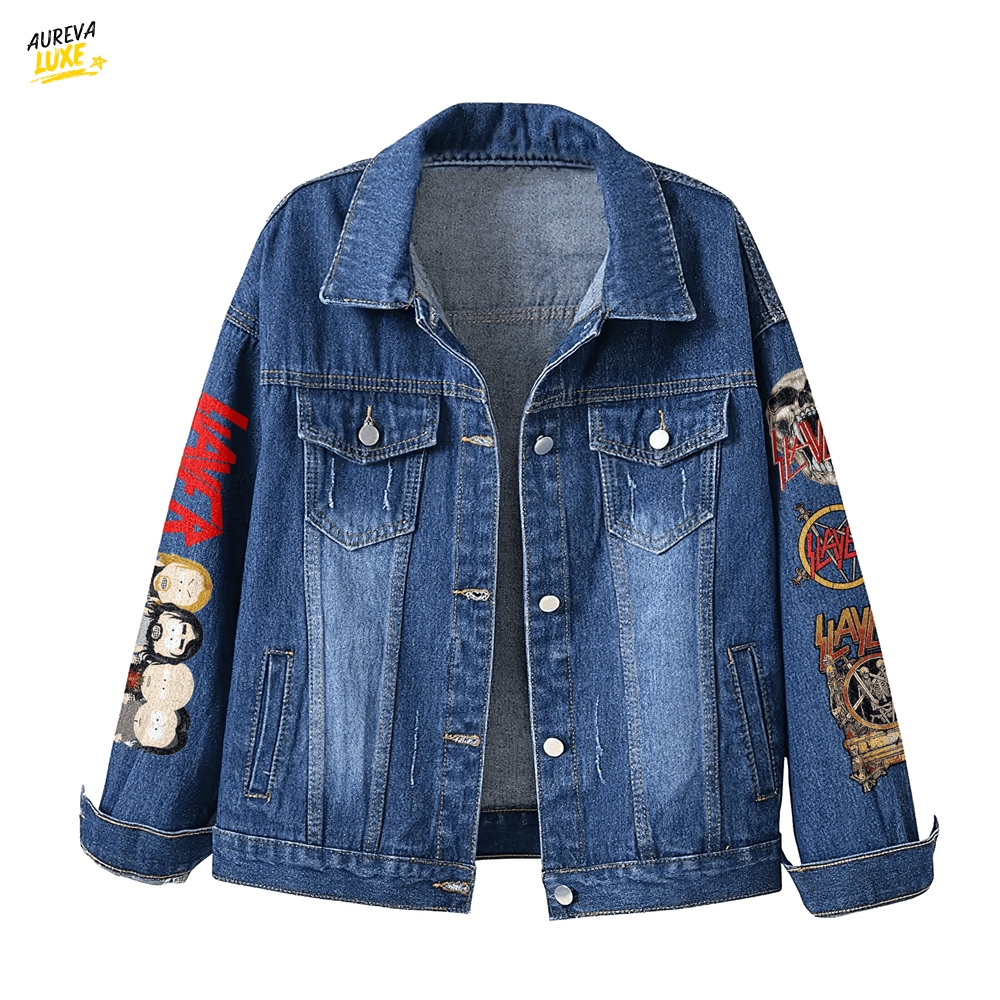 Slayer Band Denim Jacket Slayer Band Denim Jacket