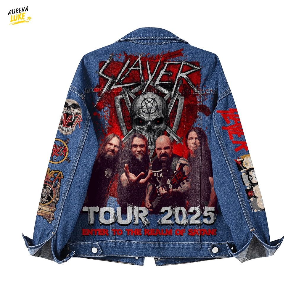 Slayer Band Denim Jacket Slayer Band Denim Jacket