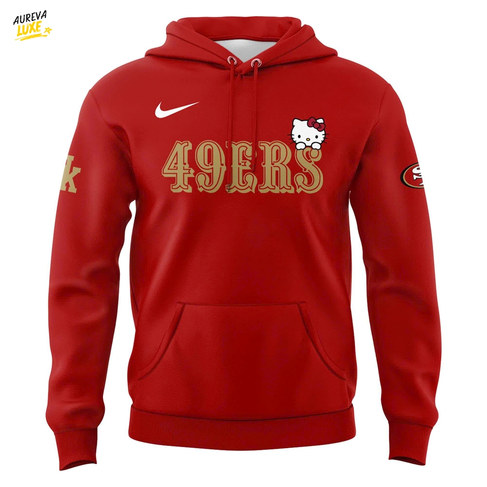 Special New 49ers x Hello Kitty Hoodie Special New 49ers x Hello Kitty Hoodie