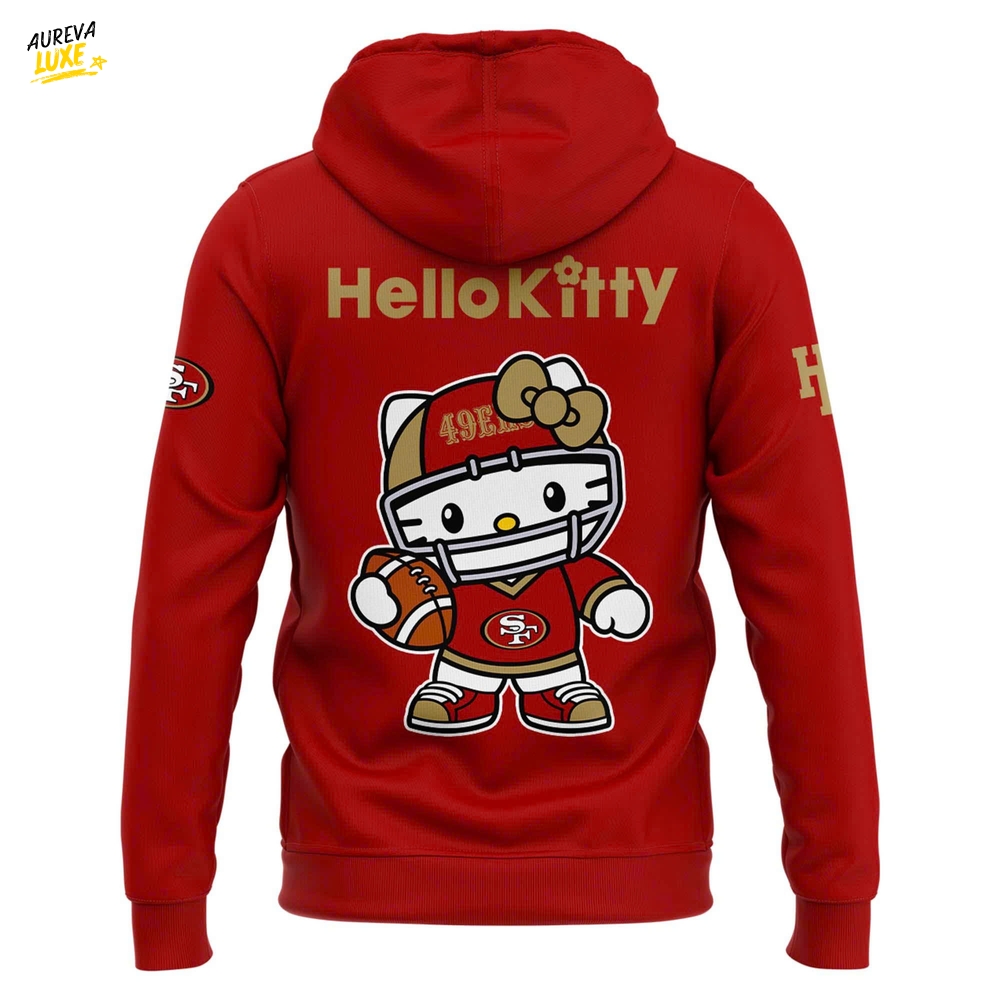 Special New 49ers x Hello Kitty Hoodie Special New 49ers x Hello Kitty Hoodie