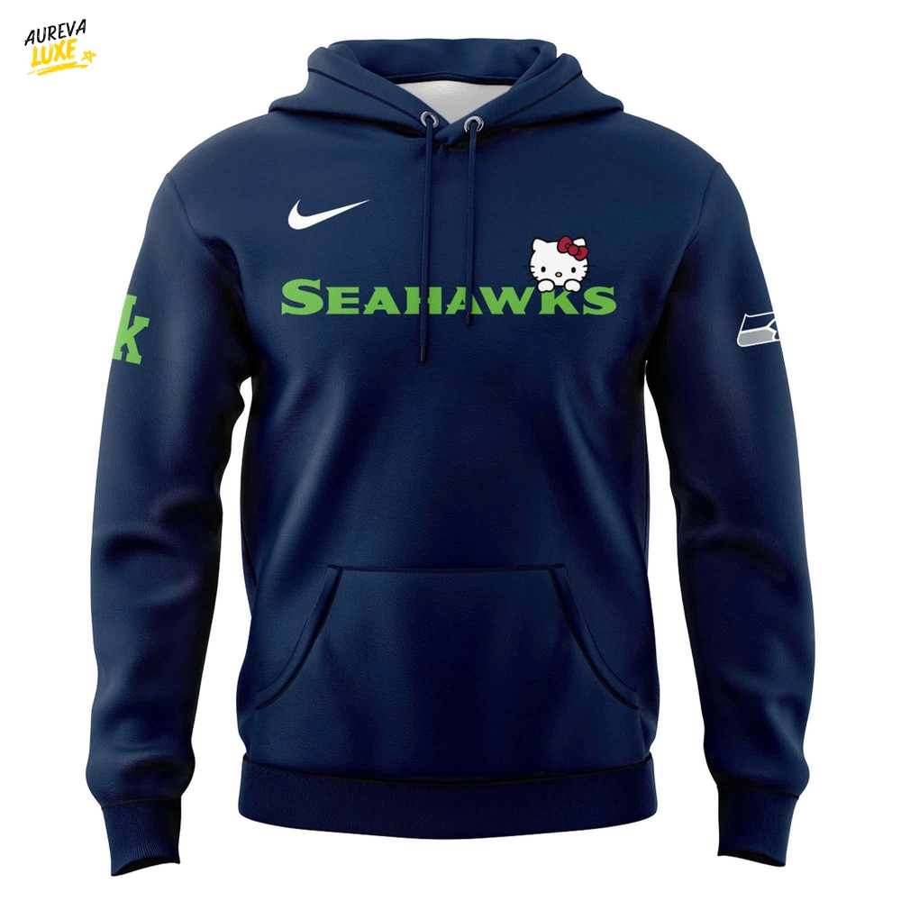 Special New Seahawks x Hello Kitty Hoodie 25 Special New Seahawks x Hello Kitty Hoodie 25