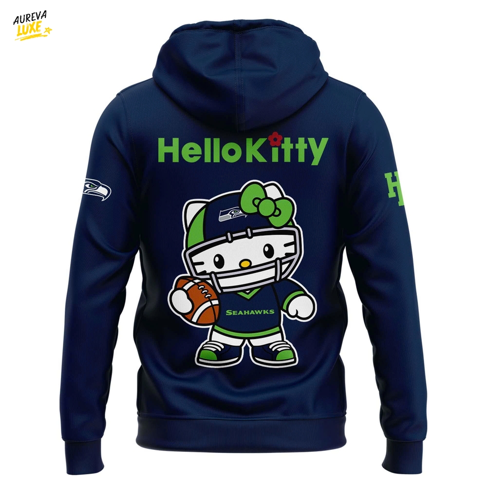 Special New Seahawks x Hello Kitty Hoodie 25 Special New Seahawks x Hello Kitty Hoodie 25
