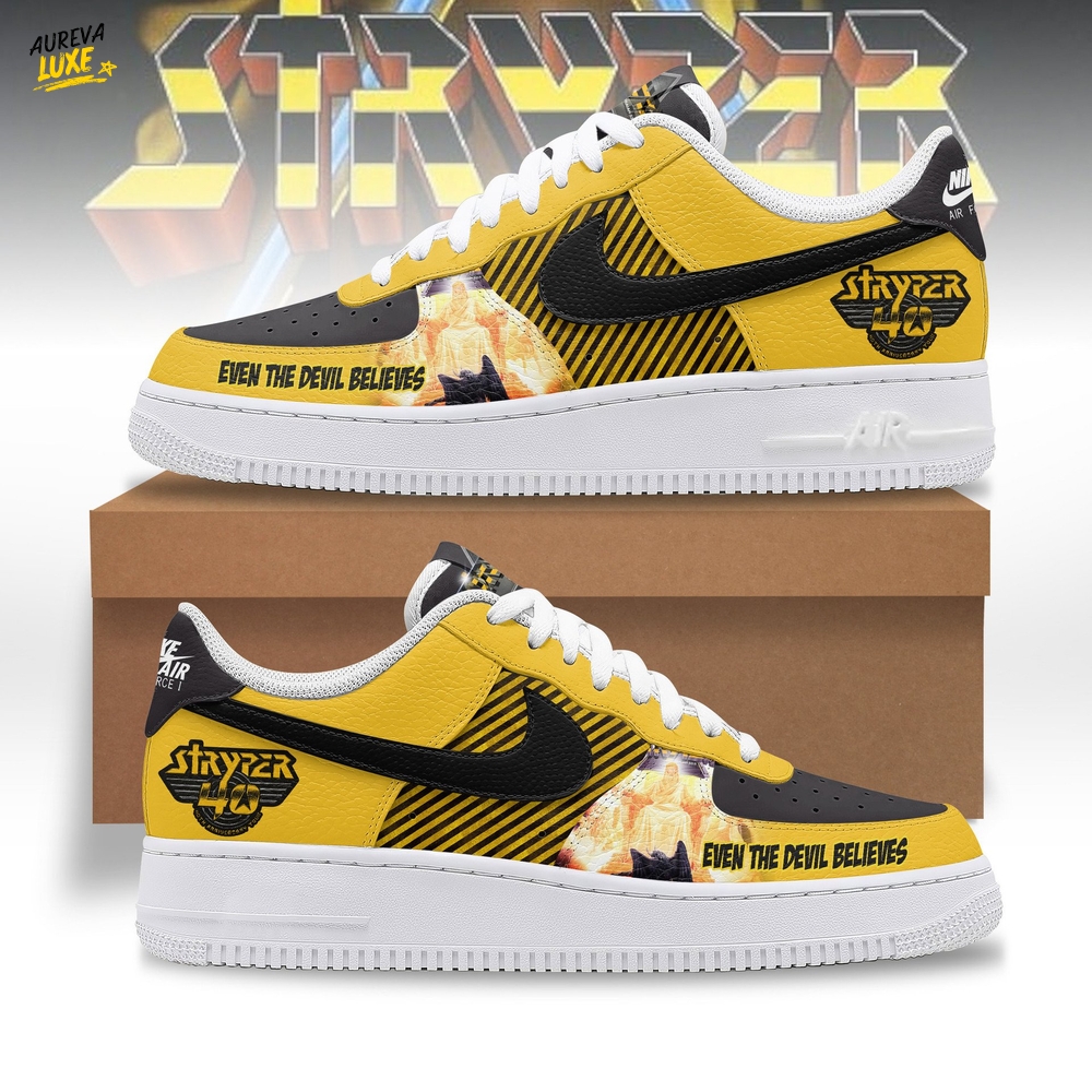 Stryper Air Force 1 Sneaker Stryper Air Force 1 Sneaker