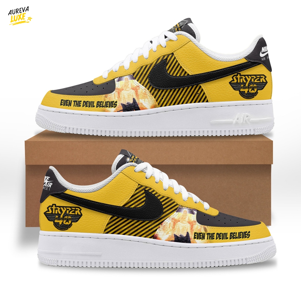 Stryper Air Force 1 Sneaker Stryper Air Force 1 Sneaker